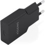 AISENS Cargador GaN Ultra Delgado 30W 1xUSB-C Negro A110-1004